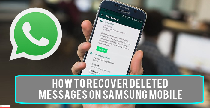 How To Recover Deleted Messages On Android Or Samsung Mobile