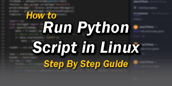 run python script mac